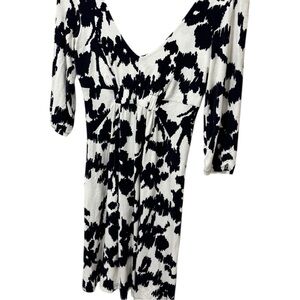 CAbi Midi Dress Style 110 Everyday Luxe Black White S